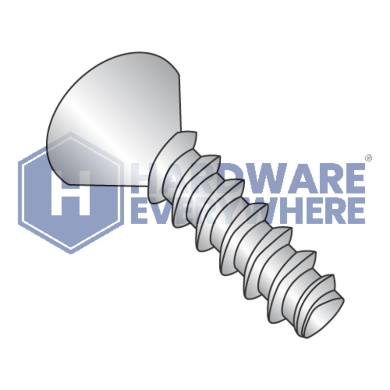 2-28 X 1/2 Thread Forming Screws / Phillips / Flat Head / 18-8 Stainless / Plain / Plastite (Blunt Tip) Alternate 48-2