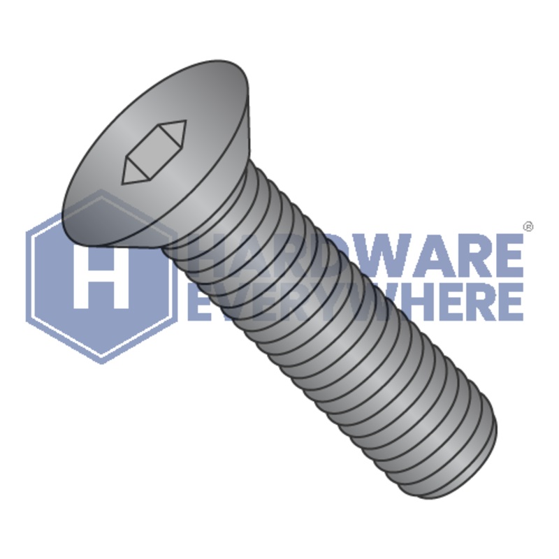 3/4-10 x 2-1/2 FLAT HEAD SOCKET CAP SCREWS / Flat Head / Steel / Black Oxide