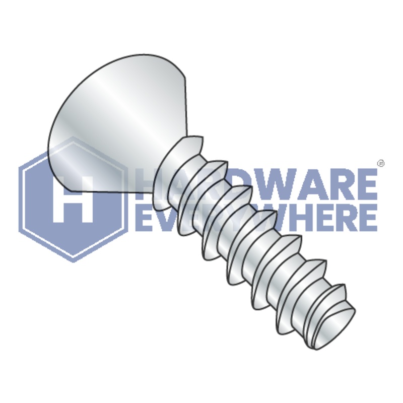 4-20 X 1/2 Thread Forming Screws / Phillips / Flat Head / Steel / Zinc / Plastite (Blunt Tip) Alternate 48-2