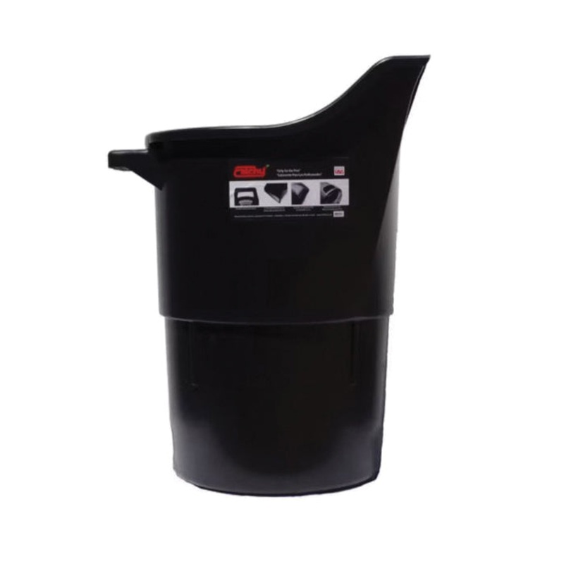 Catchy 3012 Trash Can, 20 gal Capacity, Black
