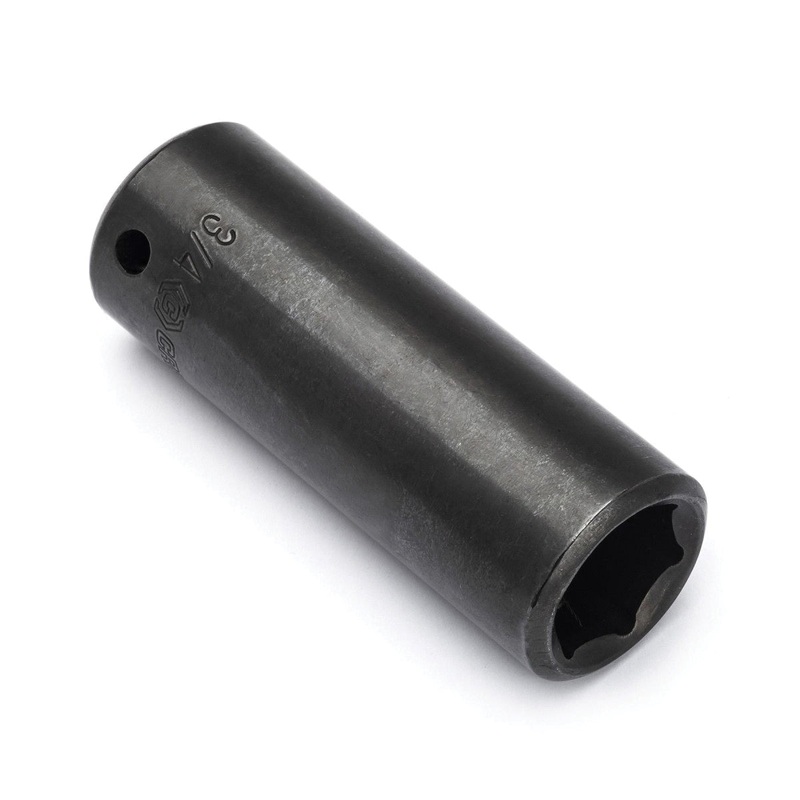 CRESCENT CIMS25N Socket, System of Measurement: Imperial, Deep Length, 3/4 in Socket, 1/2 in Drive, 6-Point