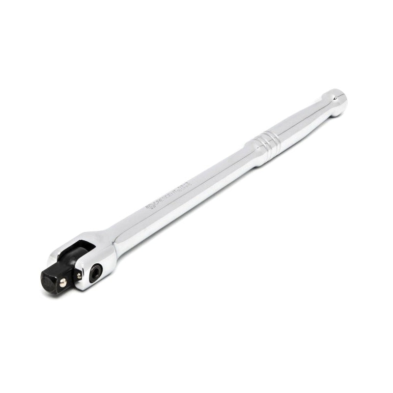 CRESCENT CRW15N Flex Handle/Breaker Bar, Flexible Head, 3/8 in Drive, 10 in OAL, Alloy Steel