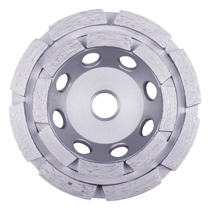 Diamond Vantage 07HDDDX1 Value Cup Wheel, X100 Double Row Wheel, 7 in Dia, 5/8-11 Arbor