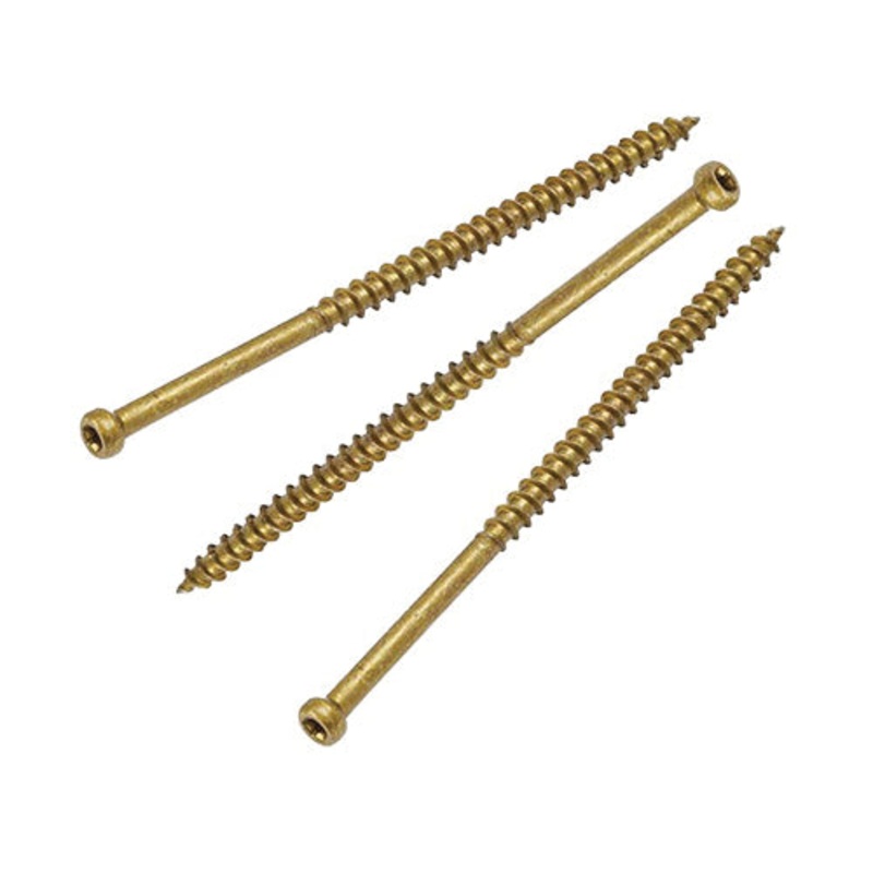 GRK FASTENERS Trim 17724 Finishing Screw, #8 Thread, Self-Tapping Thread, Star Drive, T10 Drive, Trim Head, Steel
