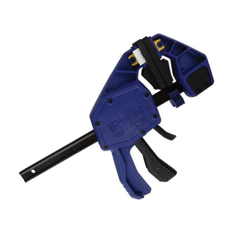 IRWIN QUICK-GRIP 1964711 Heavy-Duty Bar Clamp/Spreader, 9-1/4 to 14-7/8 in Clamping, 3-5/8 in D Throat