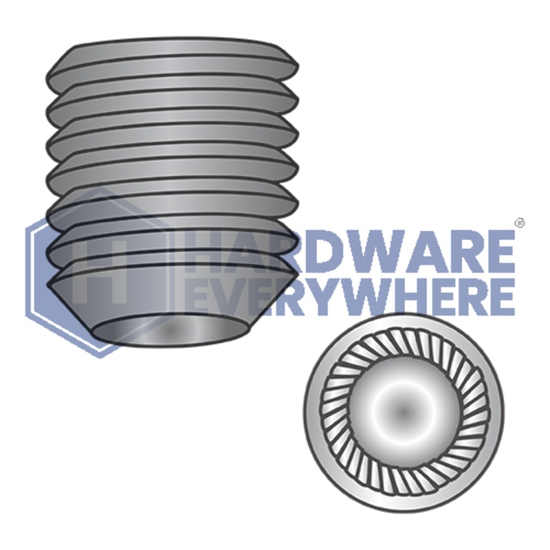 M8 x 25 METRIC SOCKET SET SCREWS / Steel / Black Oxide