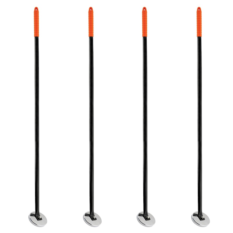 MAGNET SOURCE 07297 Magnetic Pick-Up Pal, 36 in OAL, 3-1/4 in Dia Head, 65 lb Max Magnetic Pull, Ceramic Body