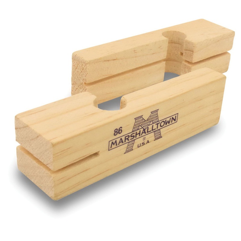 MARSHALLTOWN 16506 Line Block, Wood