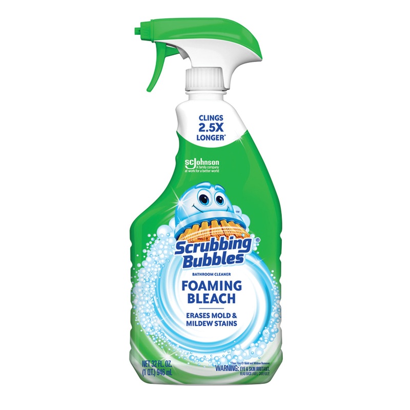 Scrubbing Bubbles 70809 Foaming Bathroom Cleaner, 32 oz, Liquid, Bleach