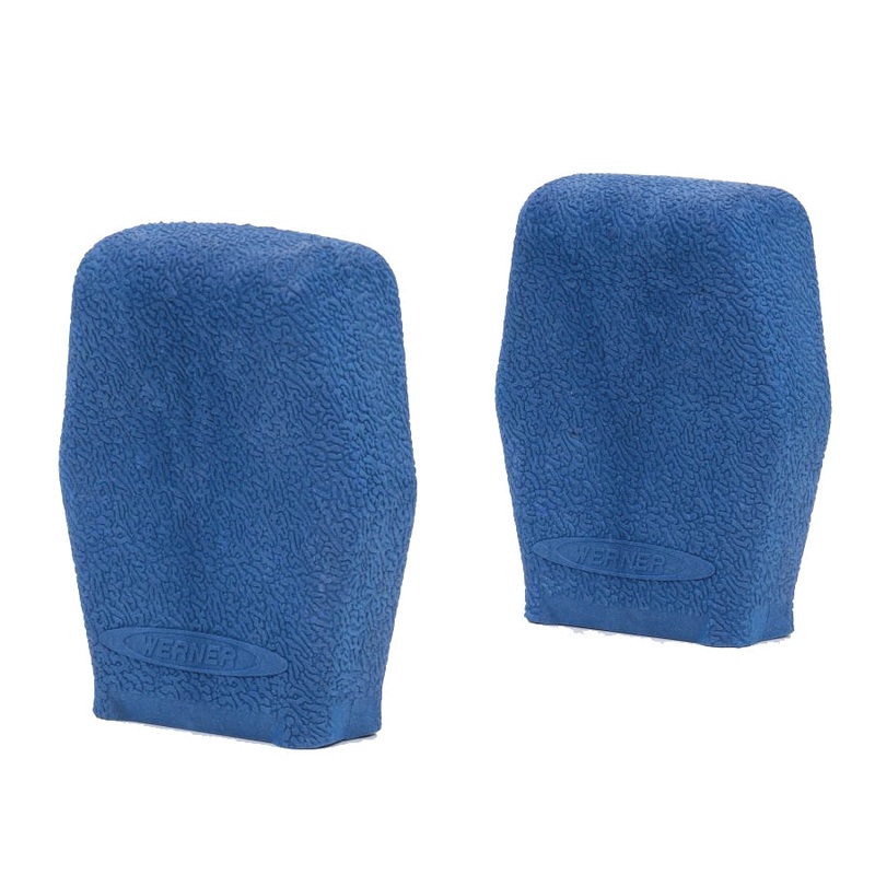 WERNER AC19-2 Extension Ladder Cover, 24 in L, 2-1/4 in W, 6-1/4 in H, Plastic, Blue