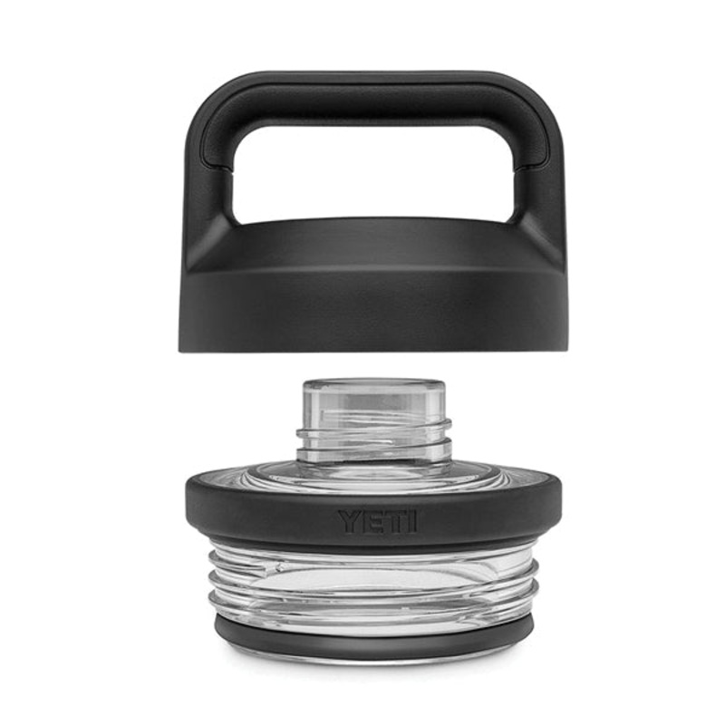 YETI 21070100005 Bottle Chug Cap, Plastic, Black, For Use With: Rambler Bottles