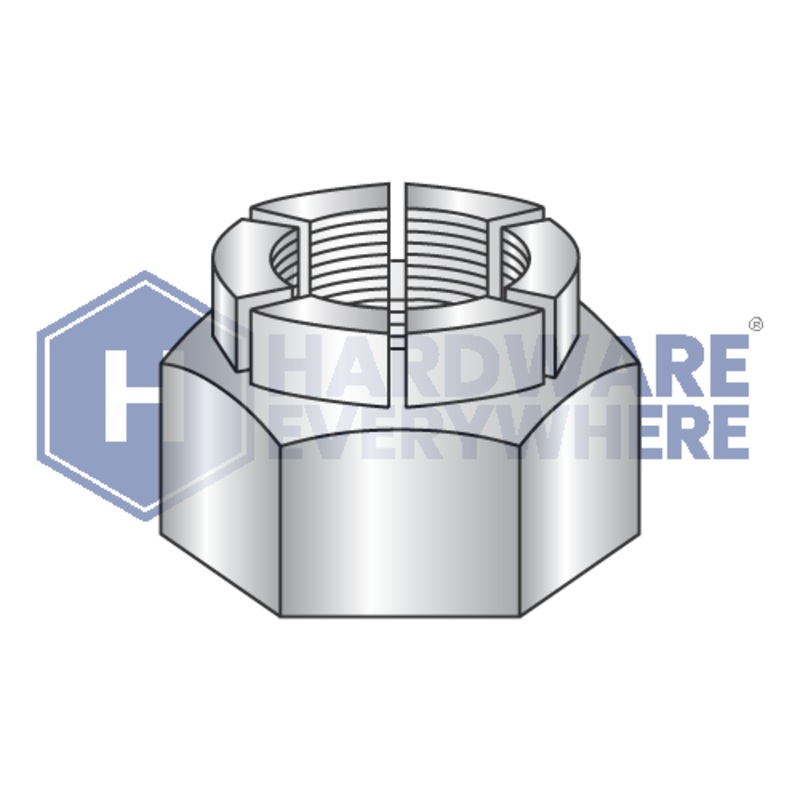 5/16-24 FLEX LOCK NUTS / Full Height / Steel / Cadium