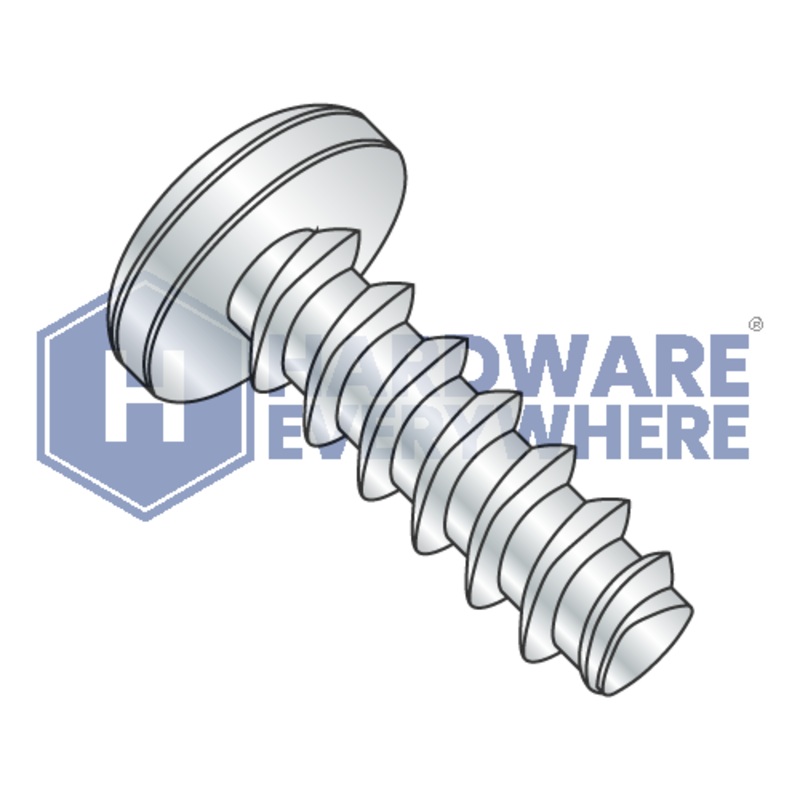 5-20 X 5/8 Thread Forming Screws / Phillips / Pan Head / Steel / Zinc / Plastite (Blunt Tip) Alternate 48-2