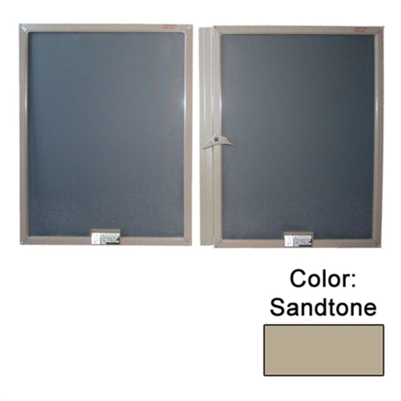 Andersen G64 400 Series Gliding Window Full 2 Piece Screen in Sandtone
