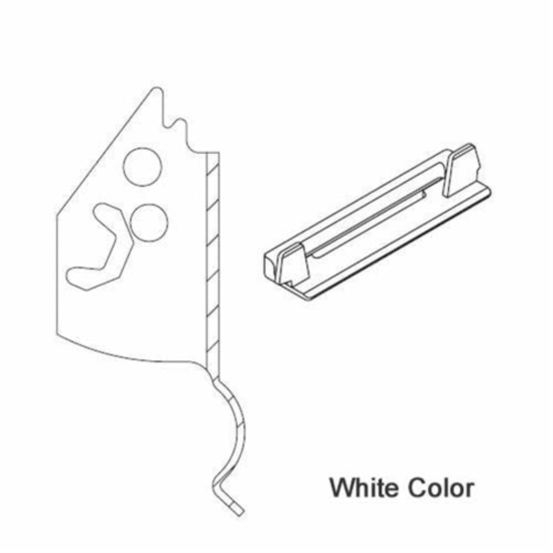 Andersen Half Screen Latch (Pair) in White