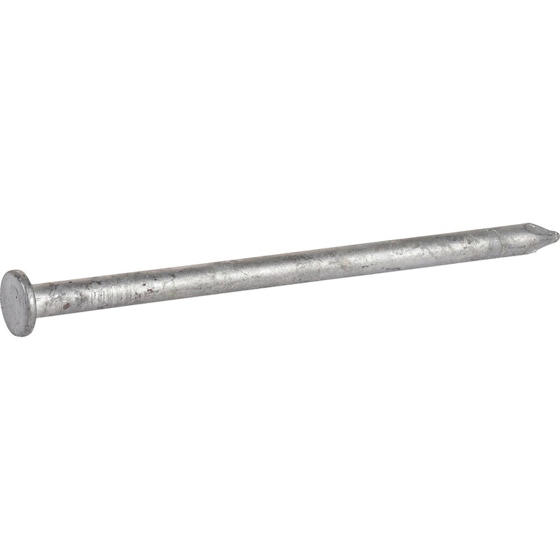 Fas-n-Tite 461281 Exterior Common Nail, 2-1/2 in L, 8d Penny, Flat Head, 10.25 ga Gauge, Carbon Steel