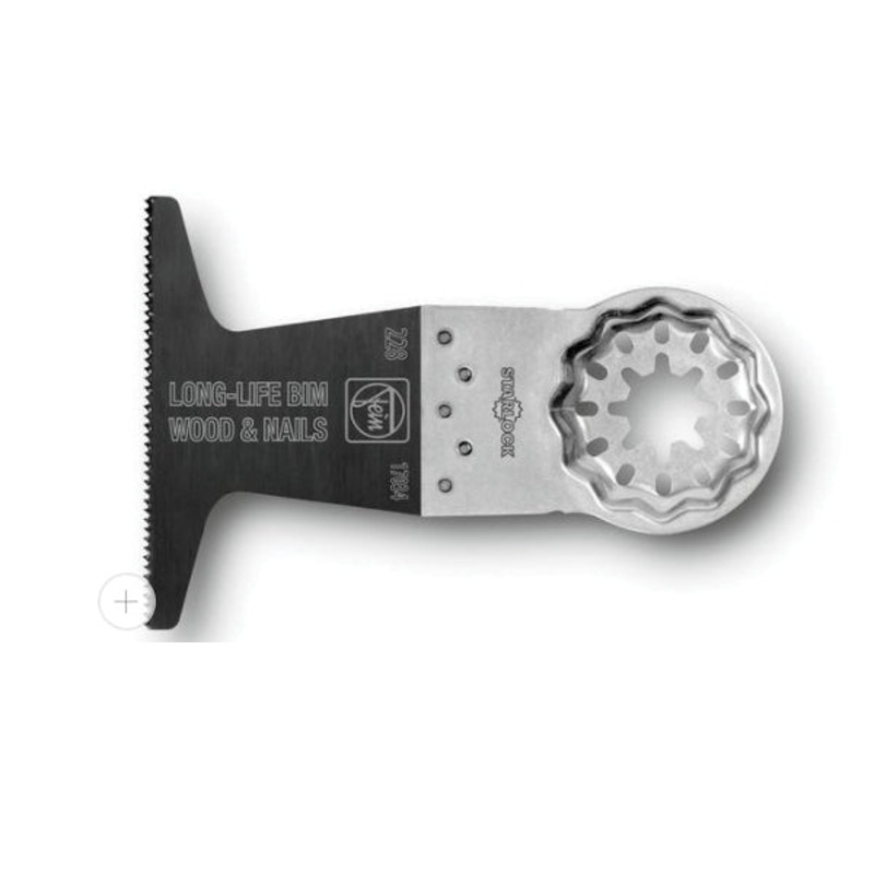 FEIN 6 35 02 228 26 0 Saw Blade, Straight Blade, 2 in L Blade, 2-1/2 in W Blade, Bi-Metal Blade