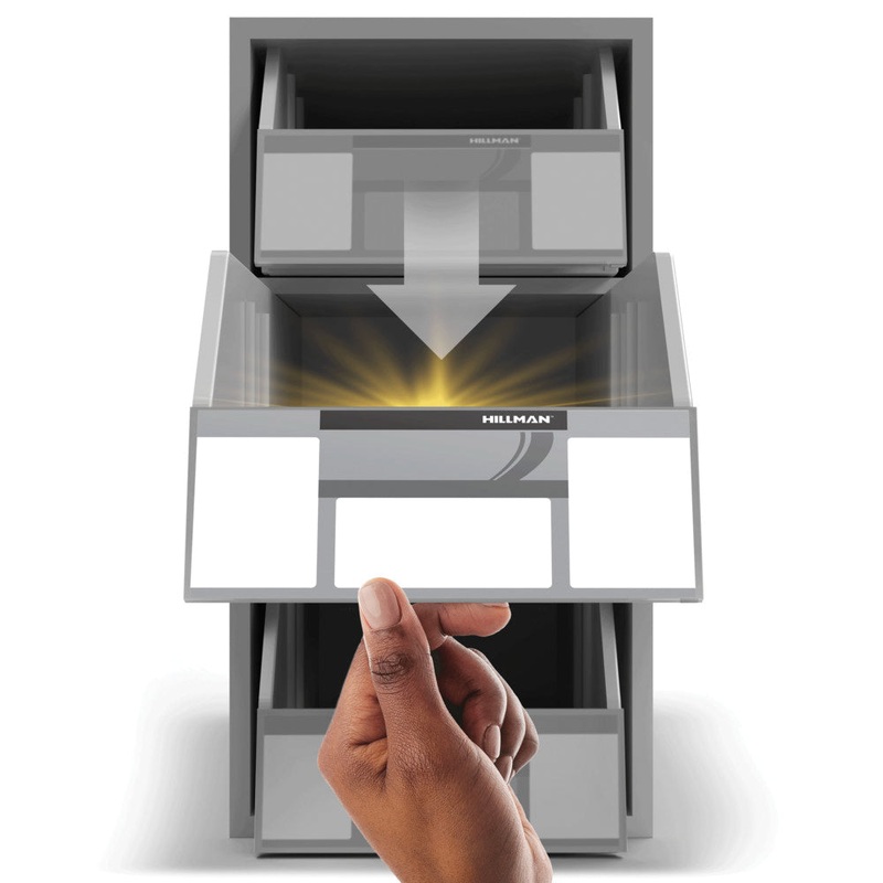 HARDWARE ESSENTIALS 321660 Safety Snap Link, 5/8 in Trade, 4 in L Inside, 340 lb Load, Steel, Zinc-Plated