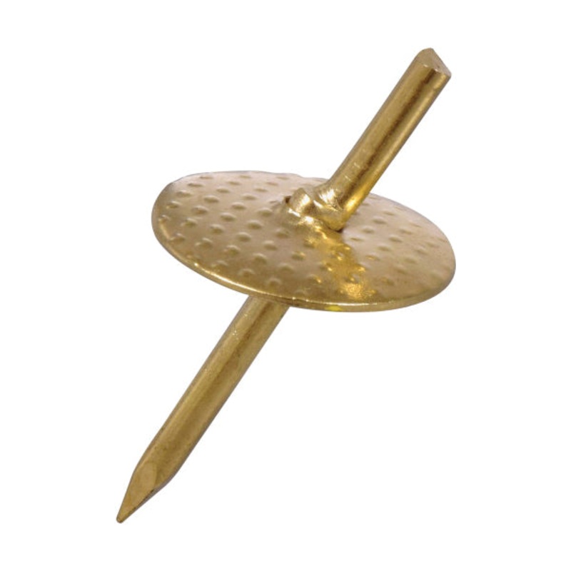 HILLMAN 122182 1-Step Hanger, Steel, Brass, 20 lb Weight