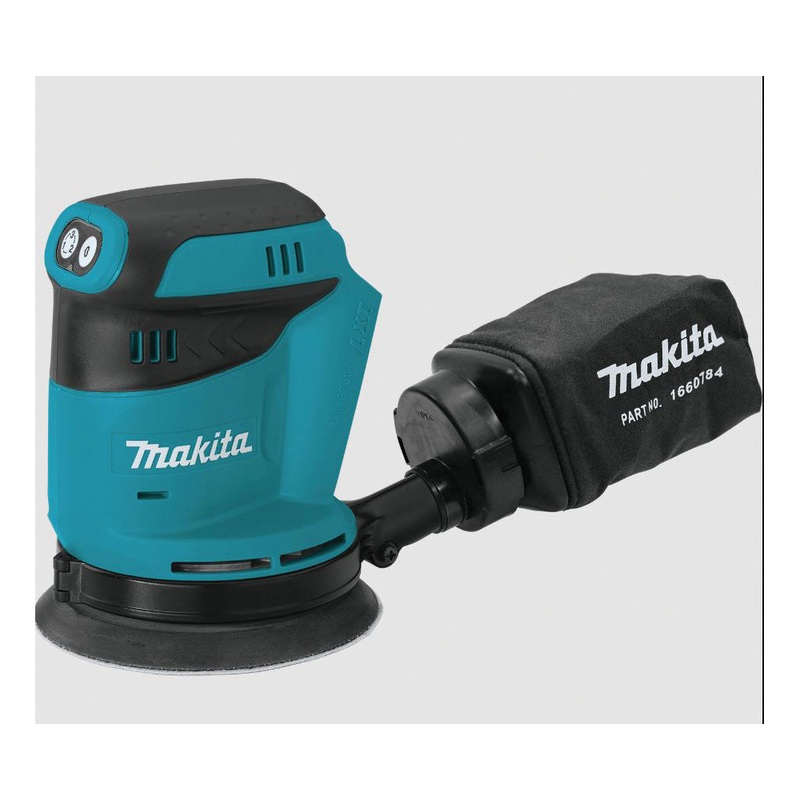 Makita XOB01Z Random Orbital Sander, Tool/Kit: Tool, 5 in Pad, 11000 opm Orbits per Minute, 18 V, Lithium-Ion Battery