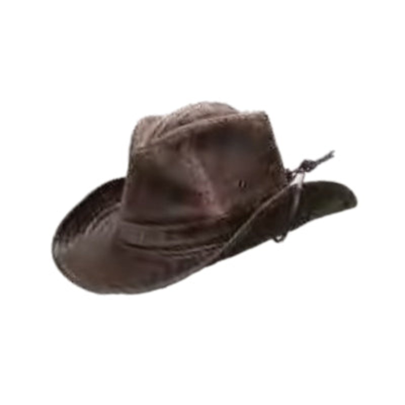 SCALA MC127 Series MC127-BRN Boondocks Hat, S to 3X, Cotton Outer, Brown