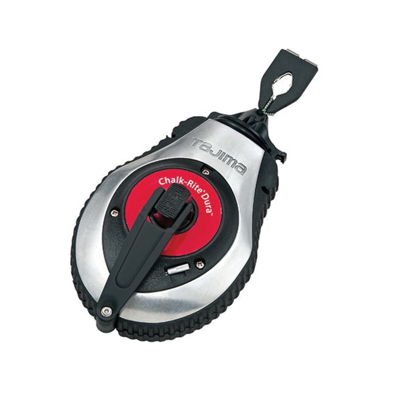 Tajima CR401S Chalk Rite Dura Line, 100 ft L Line, Braided Line, Fast Rewind, Die-Cast Aluminum Housing