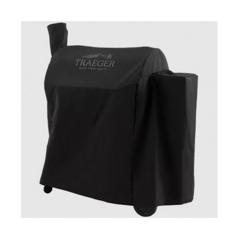 TRAEGER BAC504 Full Length Grill Cover, 42-3/4 in L, 23-1/2 in W, Polyester, Black, For Use With: Pro Series 780 Grills