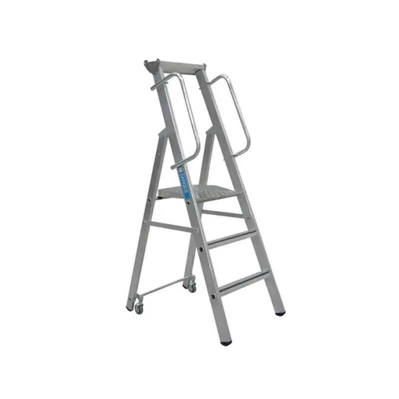 Zarges Mobile Mastersteps, Platform Height 0.78m 3 Rungs