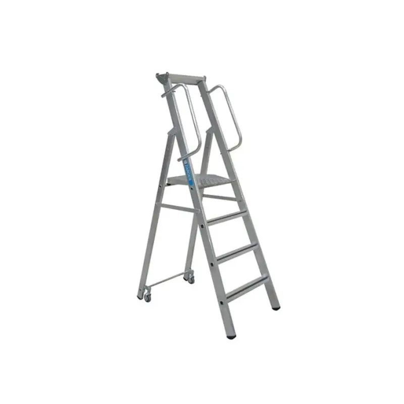 Zarges Mobile Mastersteps, Platform Height 1.32m 5 Rungs