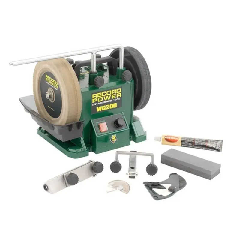 Record Power WG200 200mm (8in) Whetstone Grinder 160W 240V