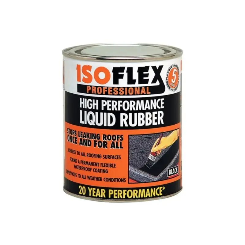 Ronseal Isoflex Liquid Rubber Black 750ml