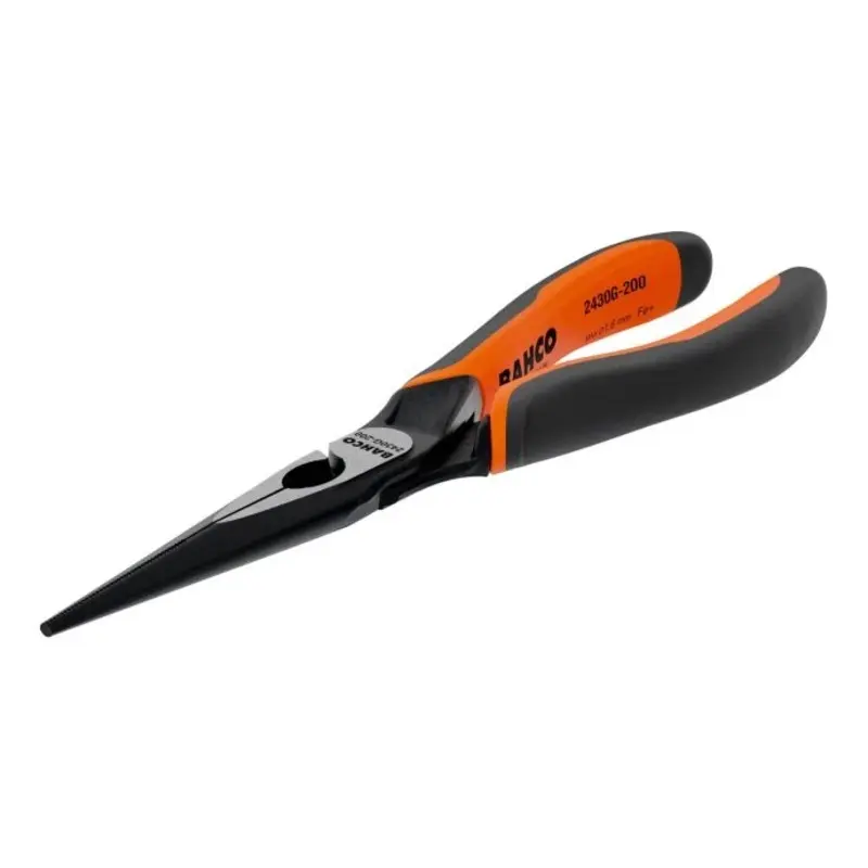 Bahco 2430G ERGO Long Nose Pliers 200mm (8in)