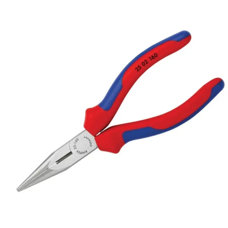 Knipex Snipe Nose Side Cutting Pliers (Radio) Multi-Component Grip 160mm (6.1/4in)