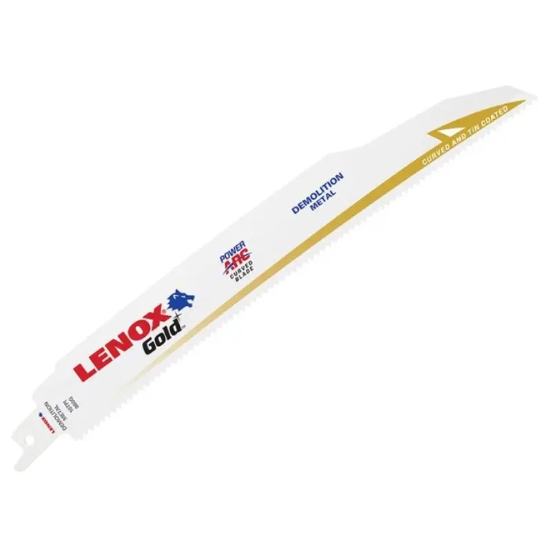 LENOX 960GR Gold Demolition Reciprocating Saw Blades 230mm 10 TPI (Pack 5)