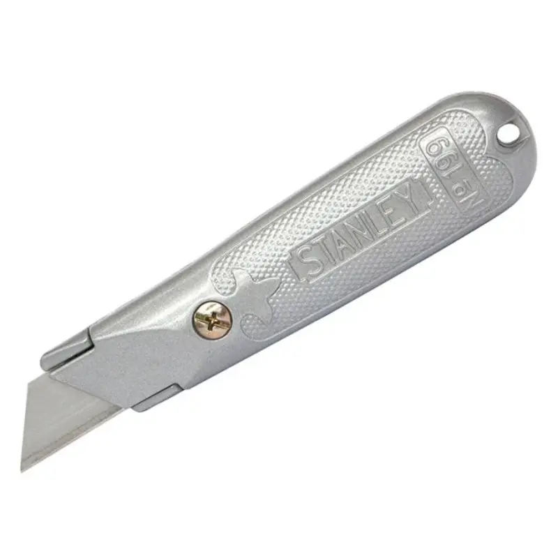 STANLEY 199E Classic Fixed Blade Utility Knife With 3 Blades 2-10-199