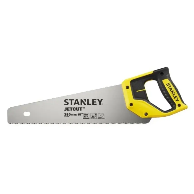 STANLEY JETCUT 15 in. (380mm) 11 TPI Hand Saw 2-15-594