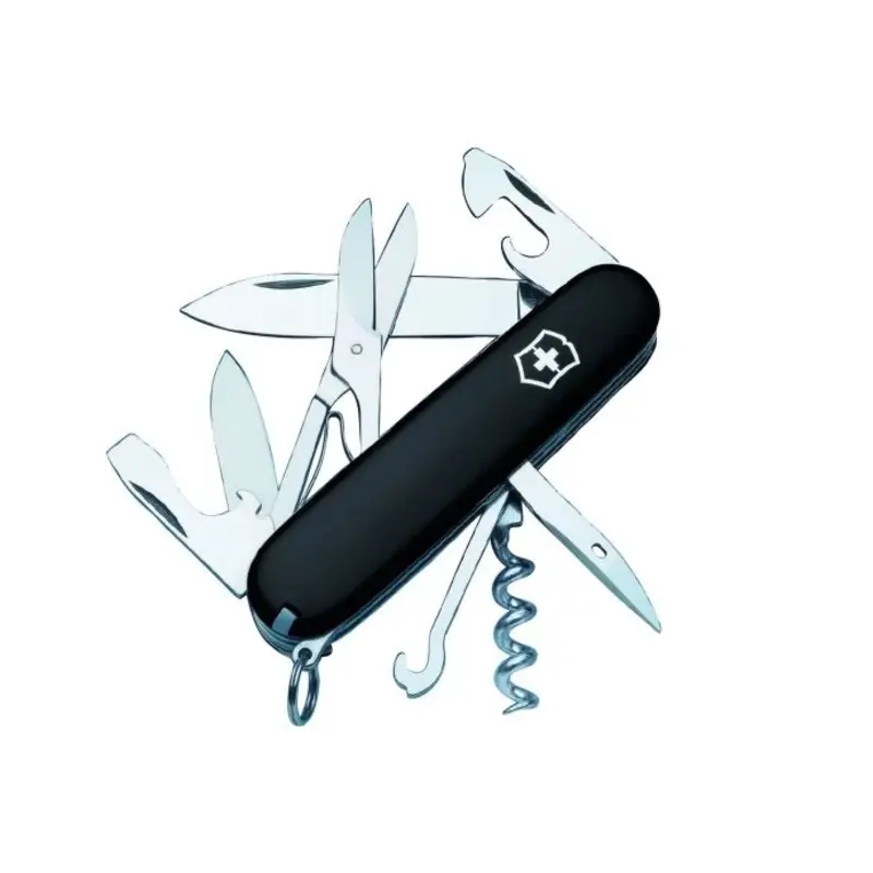 Victorinox Climber Swiss Army Knife Black Blister Pack