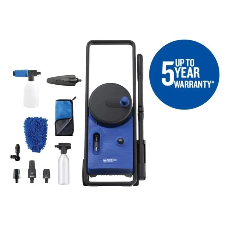 Nilfisk CORE 140 Powercontrol Premium Car Wash Pressure Washer 140 bar 240V