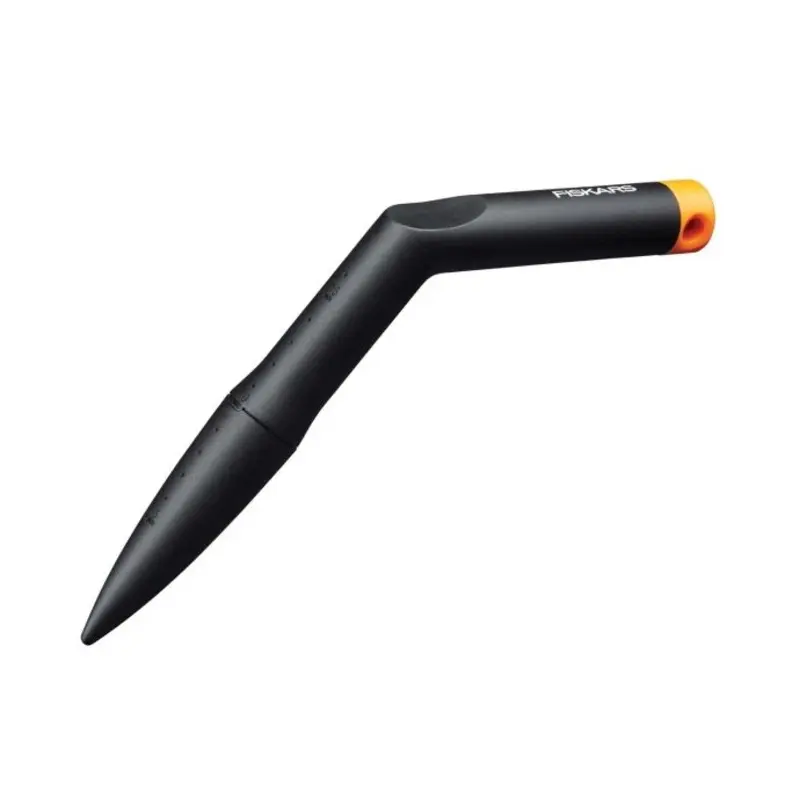 Fiskars FSK1057080 Solid Glass-fibre reinforced Plastic Planting Stick, Black/Orange