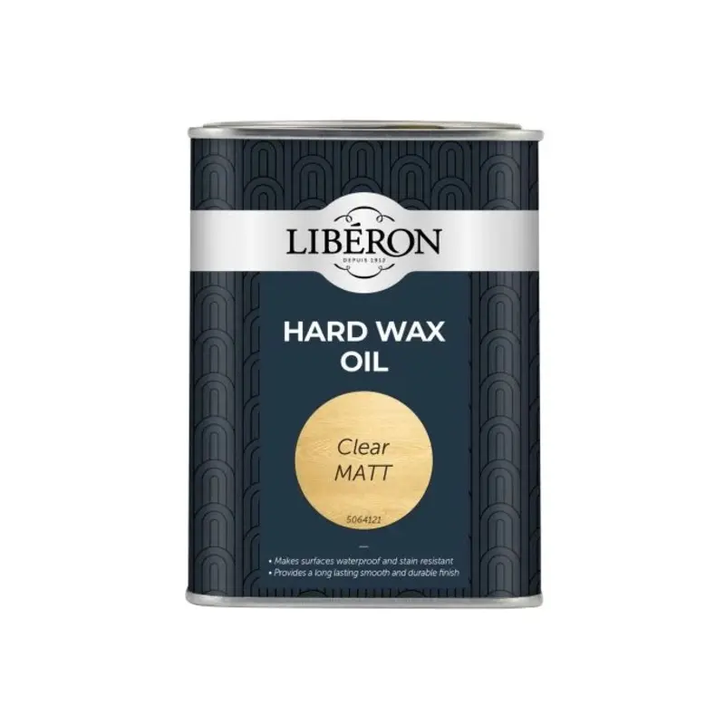 Liberon Hard Wax Oil Clear Matt 1 litre