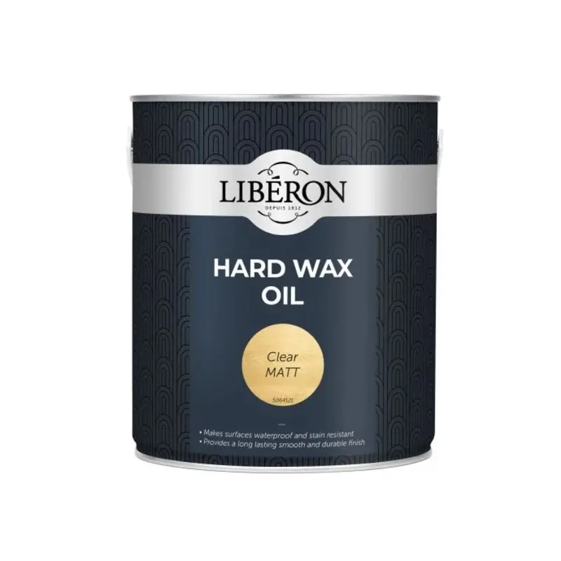 Liberon Hard Wax Oil Clear Matt 2.5 litre