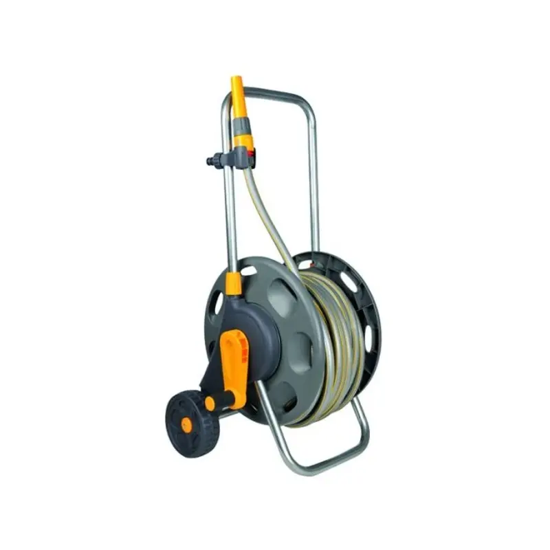 Hozelock 2434 60m Assembled Hose Cart & 30m of 12.5mm Hose