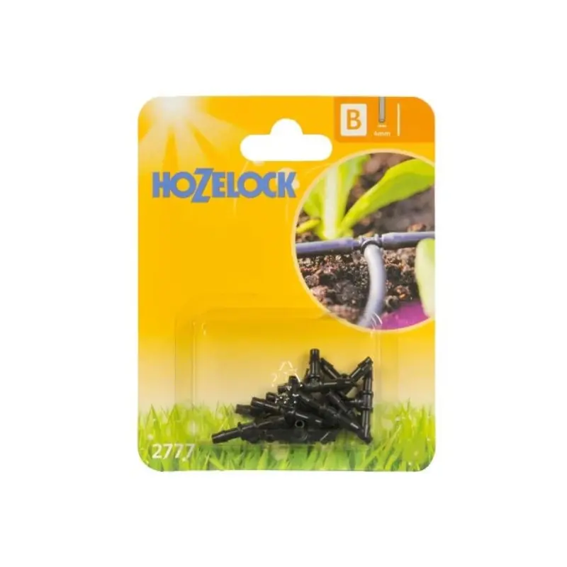 Hozelock 2777 T-Piece 4mm (Pack 12)