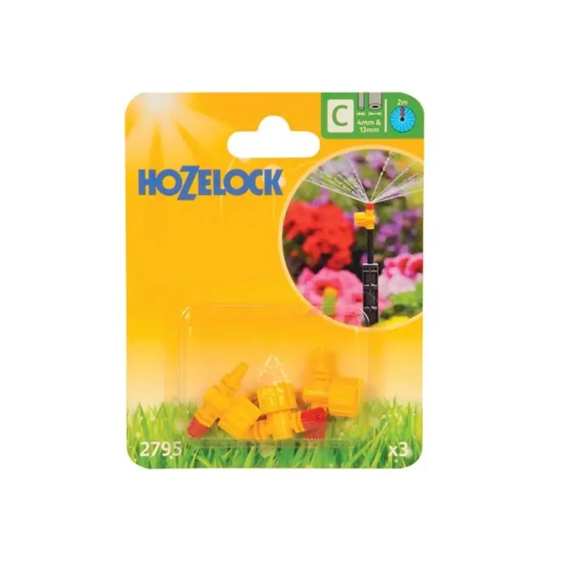 Hozelock 2795 Adjustable 360 Micro Spray Jet (Pack 3)