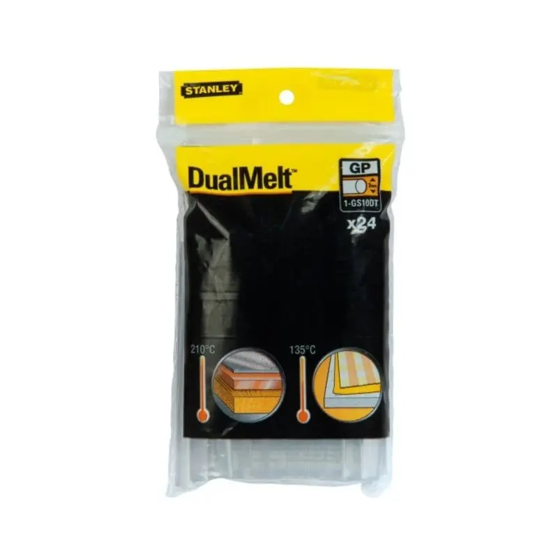 Stanley Mini Hot Glue Gun Sticks 7 x 100mm Dual Temp (Pack 24)