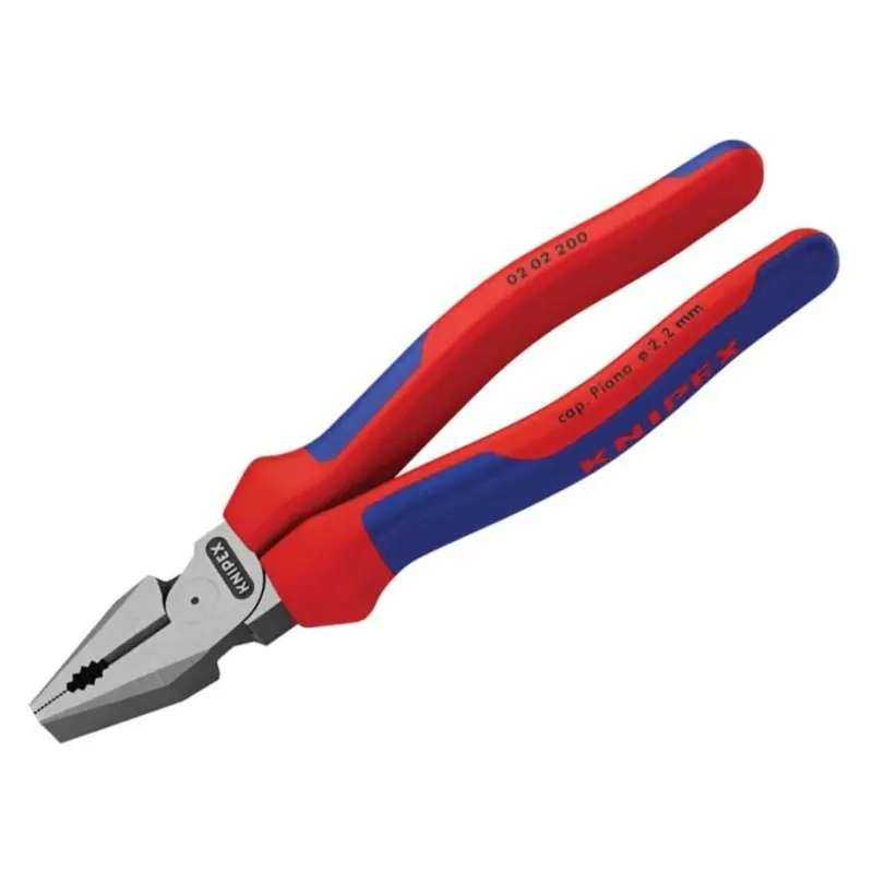 Knipex High Leverage Combination Pliers Multi-Component Grip 200mm