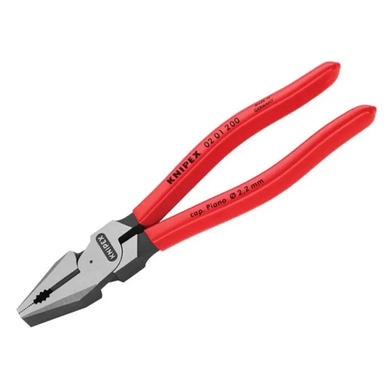 Knipex High Leverage Combination Pliers PVC Grip 200mm (8in)