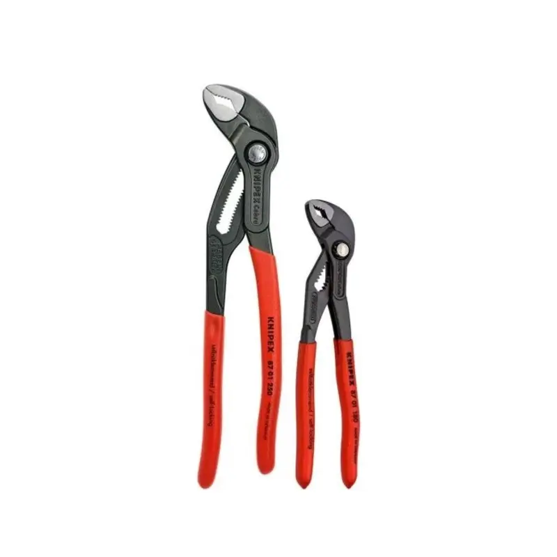 KNIPEX 2 Piece Cobra Water Pump Plier Set