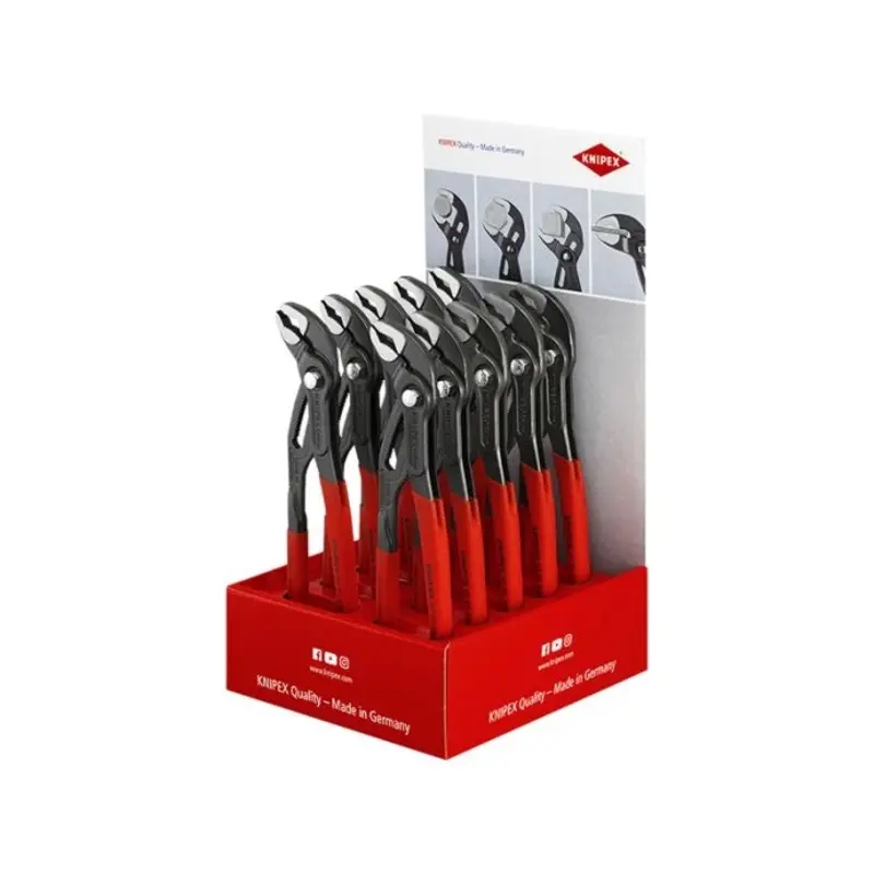 Knipex Cobra Water Pump Pliers (Counter Display of 10 x KPX8701250)