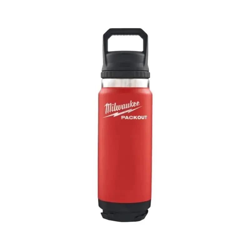 Milwaukee 4932493465 710ml PACKOUT Bottle Chug Lid Red